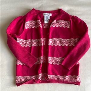 Pink Knit Cardigan